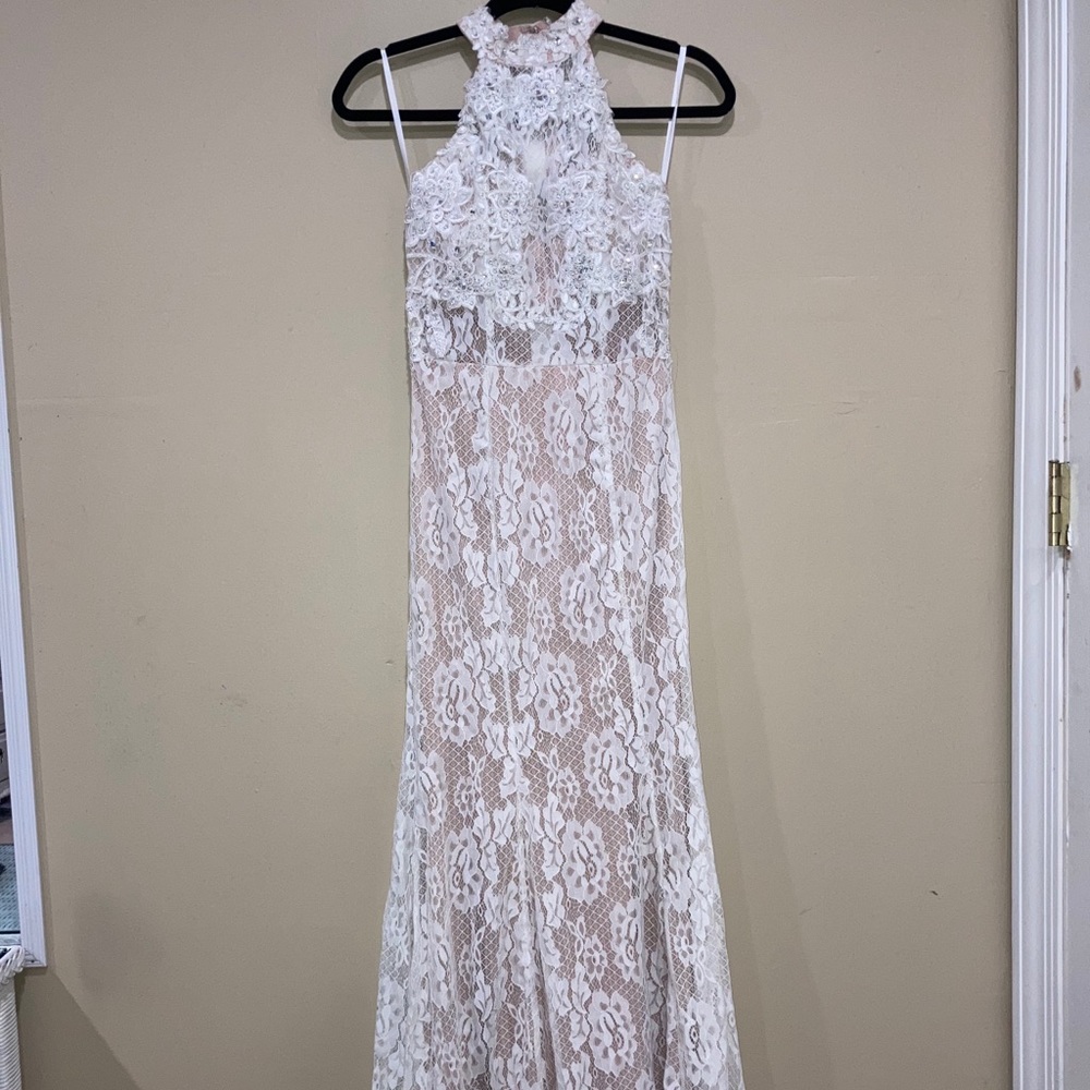 Lace gown